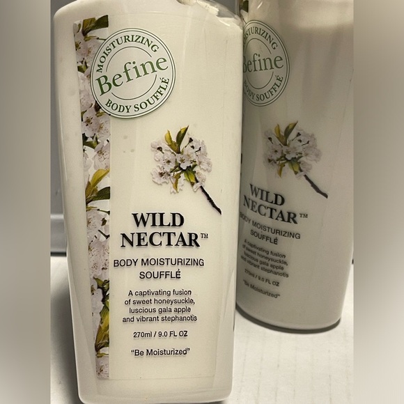 BEFINE BODY MOISTURIZING SOUFFLÉ UNISEX WILD NECTAR 9.0 FL OZ (lot of 2) - Picture 4 of 9